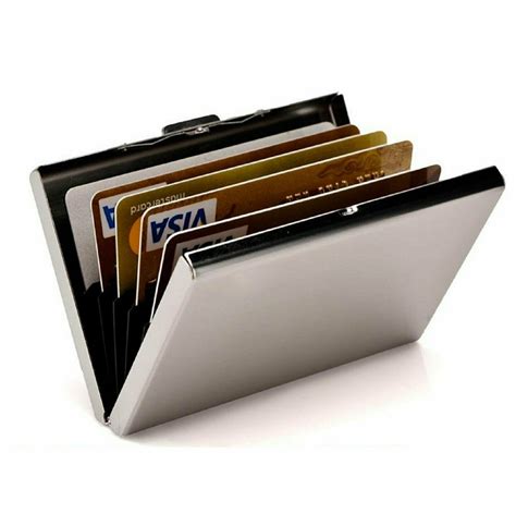 latest stainless steel rfid blocking credit card holder|what is rfid card holder.